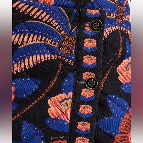 Floral Quilted Mini Skirt - Picture 5 of 7